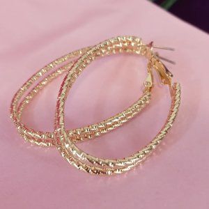 Duo Hoop Gold Earrings